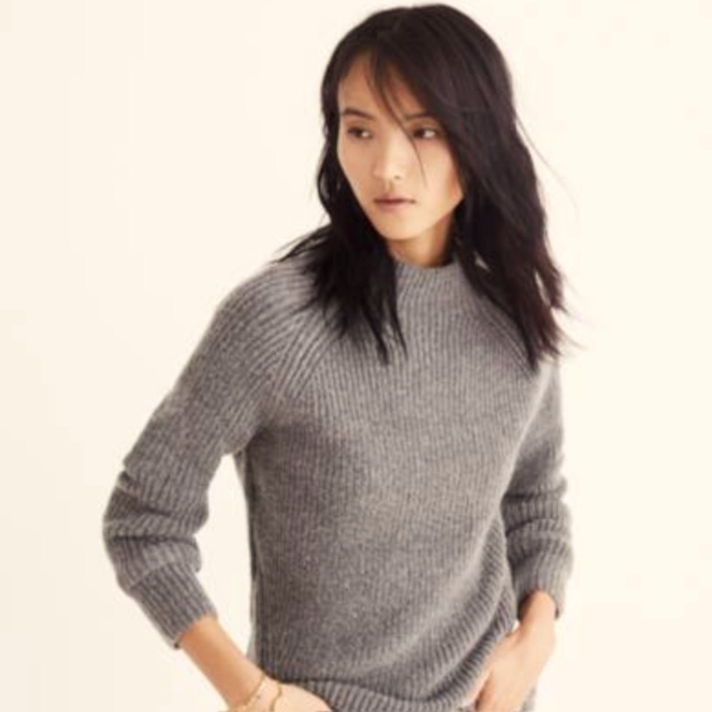 Madewell Northfield Mock Neck Sweater